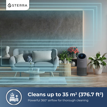 2 Sterra Moon™ Air Purifier With 4 Free Filters