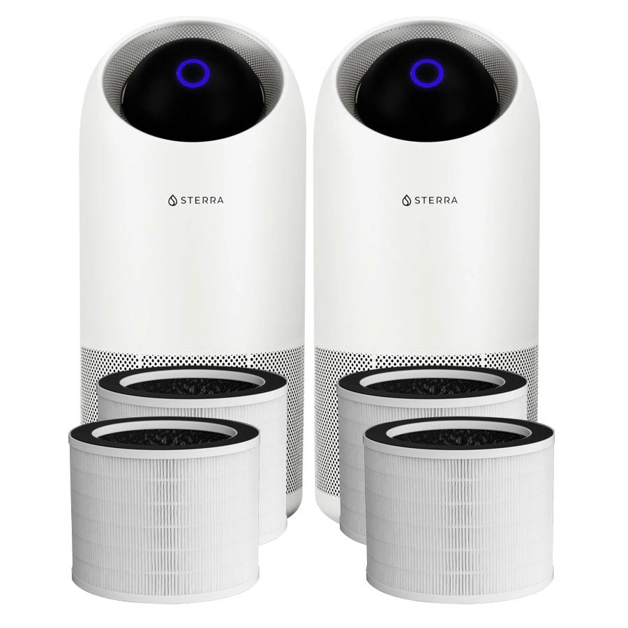 2 Sterra Moon™ Air Purifier With 4 Free Filters