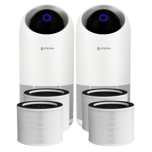 2 Sterra Moon™ Air Purifier With 4 Free Filters