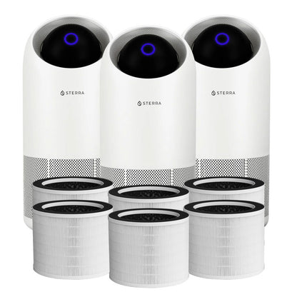 2 Sterra Moon™ Air Purifier With 4 Free Filters
