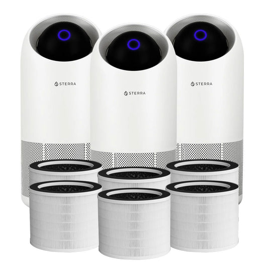 3 Sterra Moon™ Air Purifier With 6 Free Filters